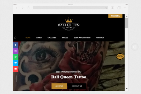 Bali Queen Tattoo